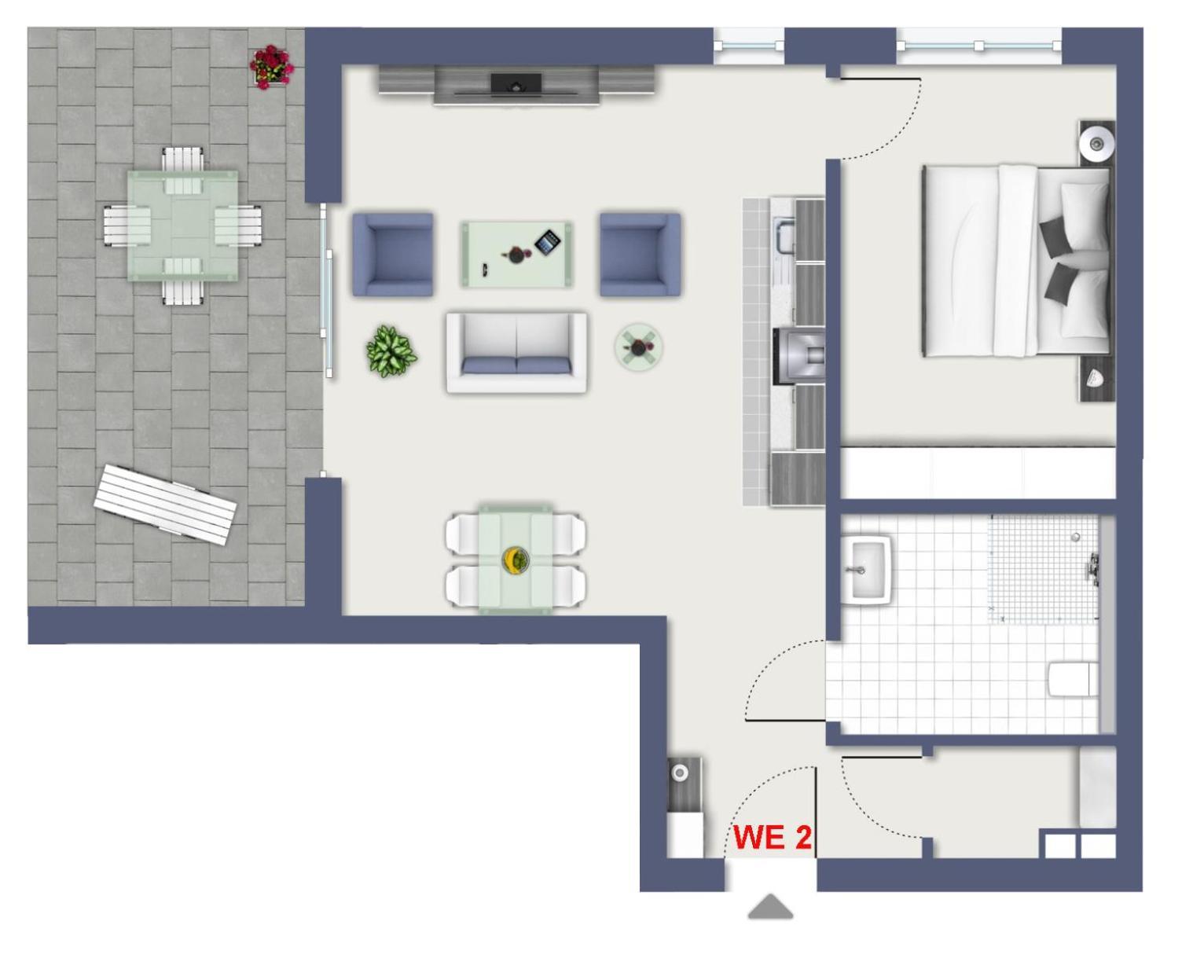 Ferienapartments Seepark Менезе Екстер'єр фото
